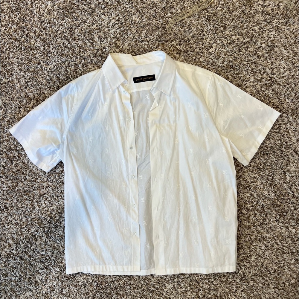 Louis Vuitton Men’s Monogram Dress Shirt – Large